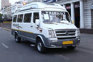 17 Seater Tempo Traveller Rentals